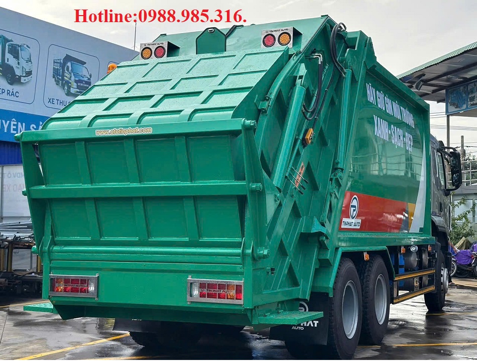 xe chở rác 20 khối